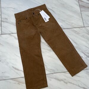 Janie and jack khaki corduroy pants